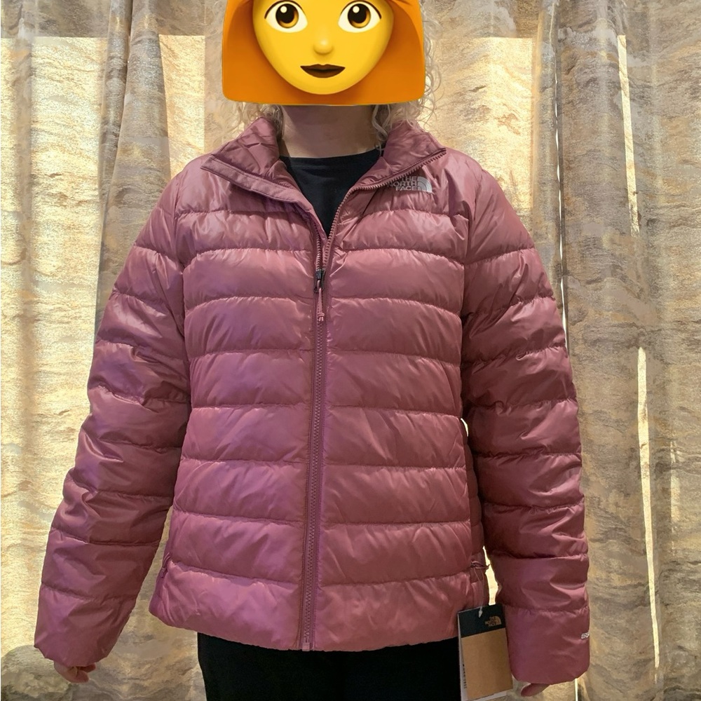The North Face Aconcagua Women's Mesa Rose Mauve Puffer Jacket XL